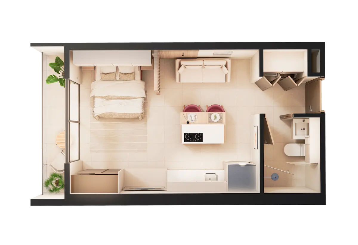 Render modelo Celeste